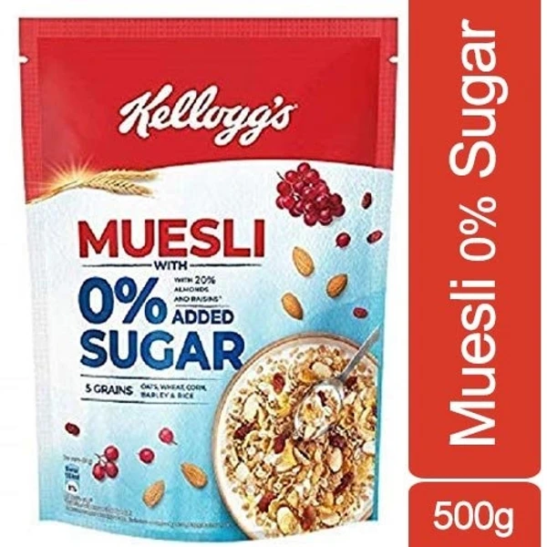 Kelloggs Muesli 0% Sugar 500g