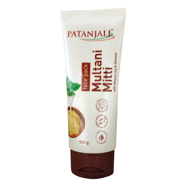 Patanjali Multani Mitti Face Pack 100G