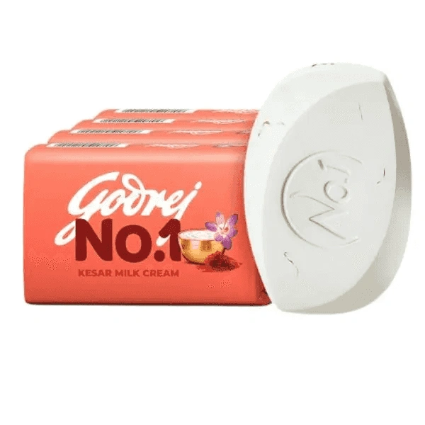 No.1 Soap Kesar 5x100g