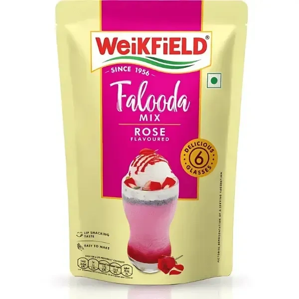 Weikfield Falooda Mix 200gm - Rose Flavour