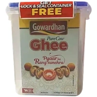 Gowardhan Cow Ghee 1lt + FREE CONTAINER