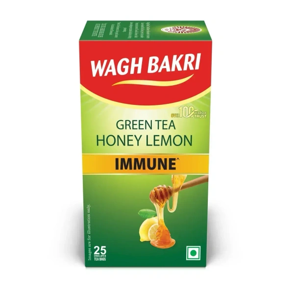 Wagh Bakri Honey Lemon Green Tea 25 Bags