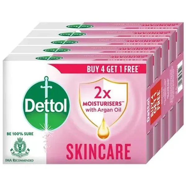 Dettol Skincare Soap 5x125gm