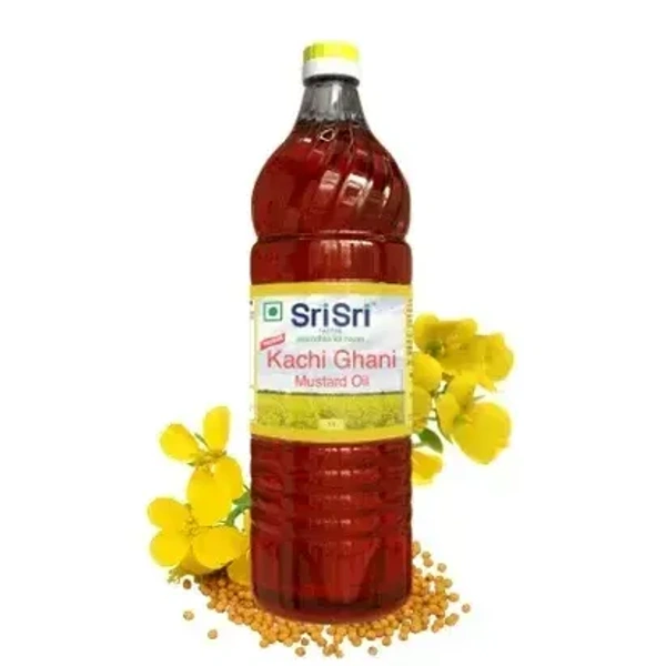Sri Sri Tattva Mustard Oil 1lt Bottle