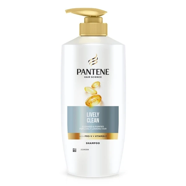 Pantene Lively Clean Shampoo 650ml