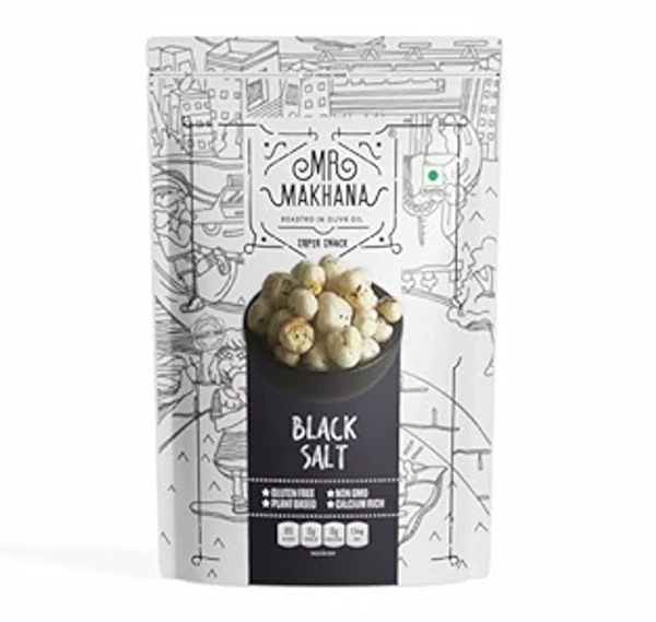 MR Makhana Black Salt 60g	