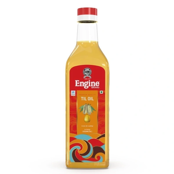 Engine Edible Til Oil 1lt Bottle