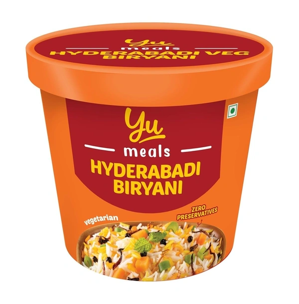 Yu Hyderabadi Biryani Meals 70gm