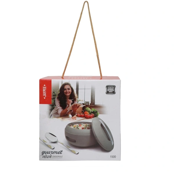 Jaypee Gourmet Twin Set of 2 Casseroles (1000ml + 1000ml)
