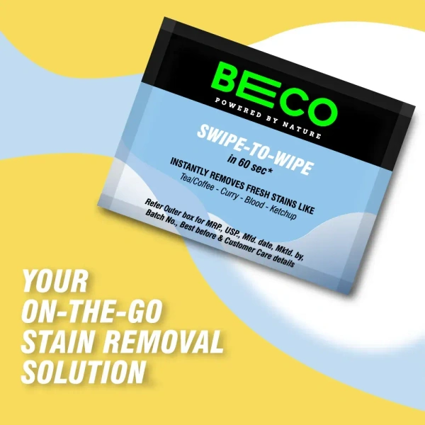 Beco Stain Removal Wipes (Pack of 10)