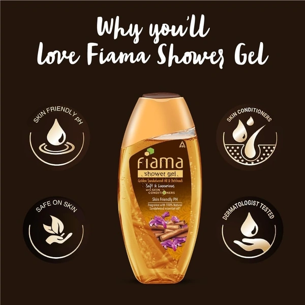 Fiama Golden Sandalwood Shower Gel 250ml