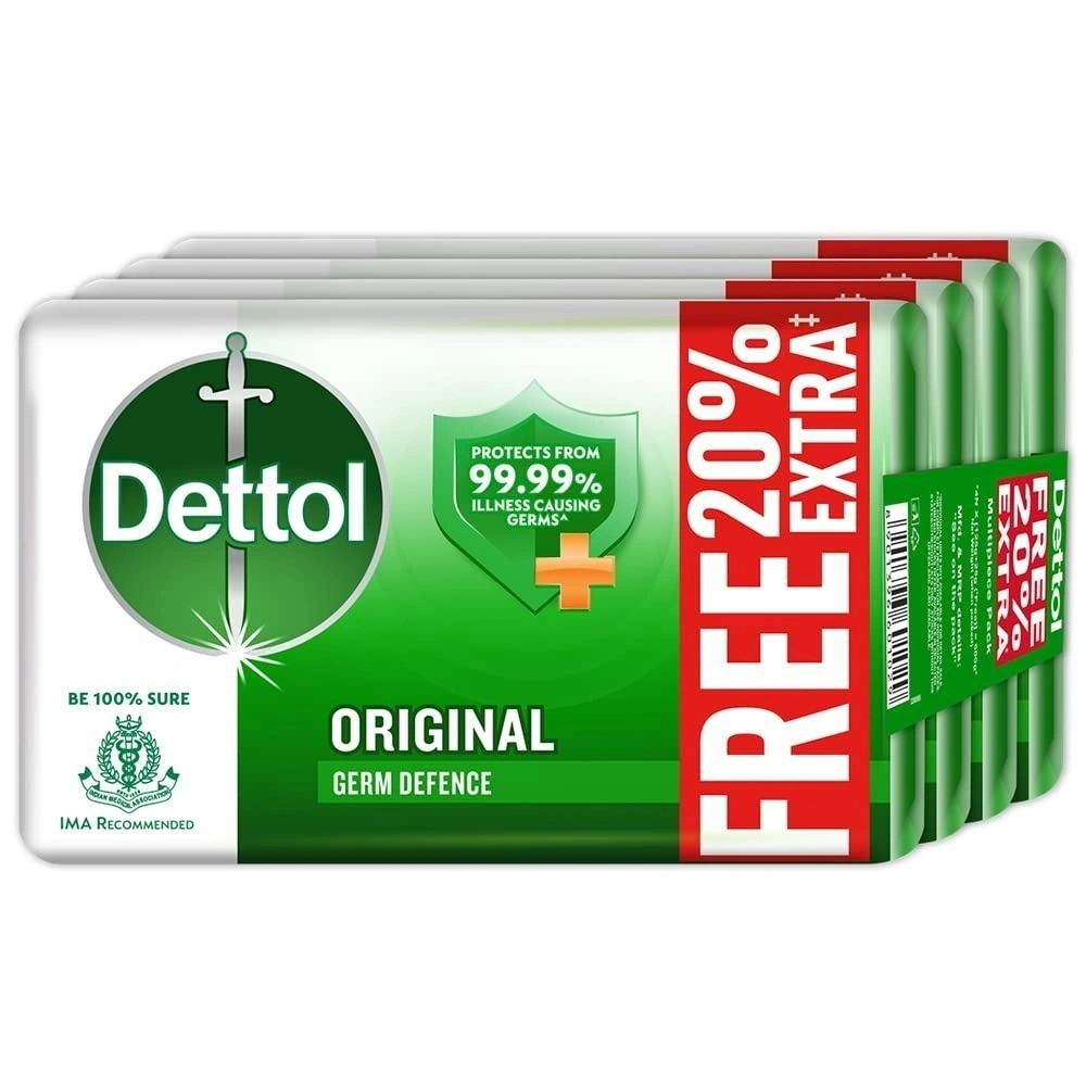 Dettol Original Soap 4x150g