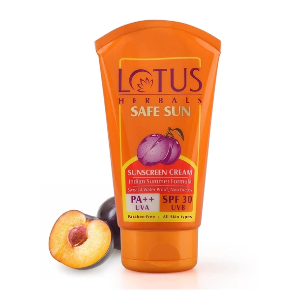 Lotus Sunscreen Cream SPF 30 UVB 50g