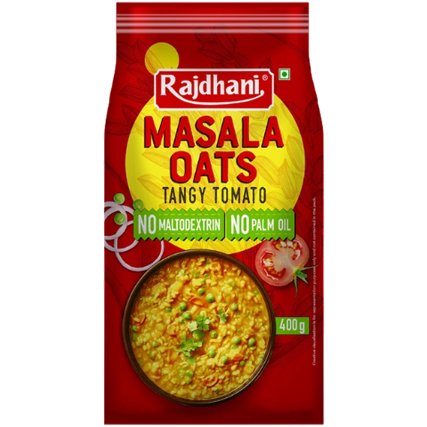 Rajdhani Tangy Tomato Oats 400g