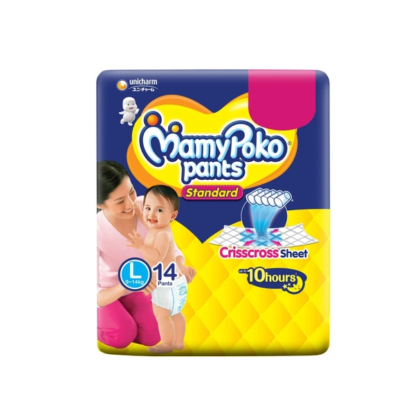 Mamy Poko Large (Standard) - 14 Diapers