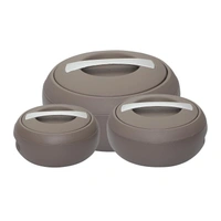 Jaypee Gourmet Twin Set of 3 Casseroles (1000ml + 1500ml + 2000ml)