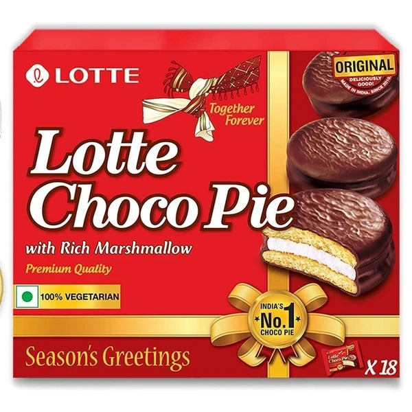 Lotte Chocopie 18pc Gift Pack 