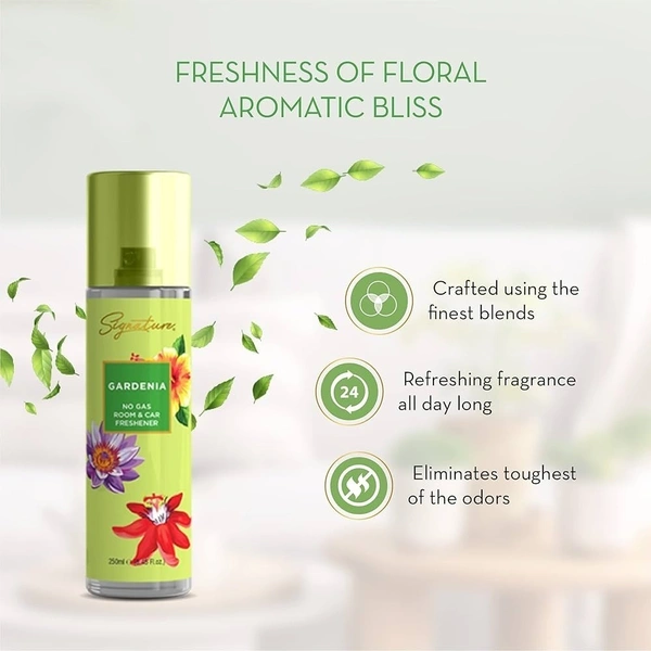 Signature Gardenia Room & Car Freshner 250ml