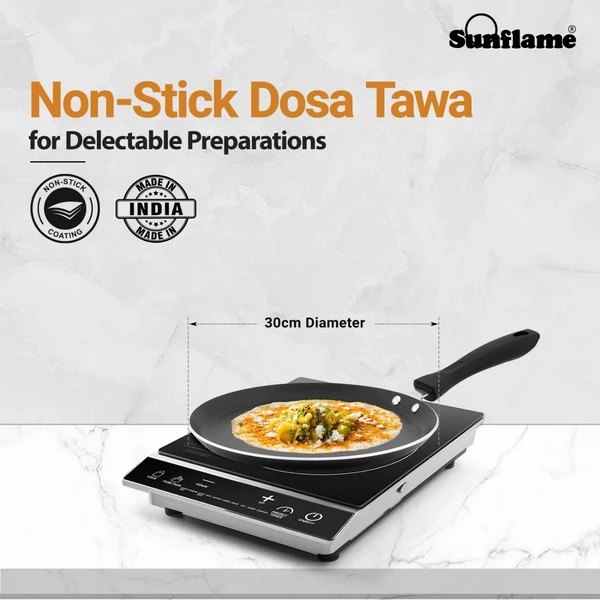 Sun Flame Non Stick Dosa Tawa 300mm 