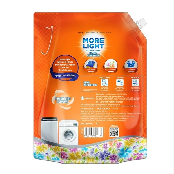 More Light Liquid Detergent 5L