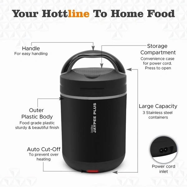 Jaypee Hotboxx 4 Lunchbox