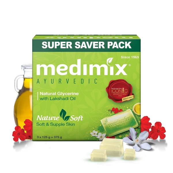 Medimix Natural Glycerin 3x125g