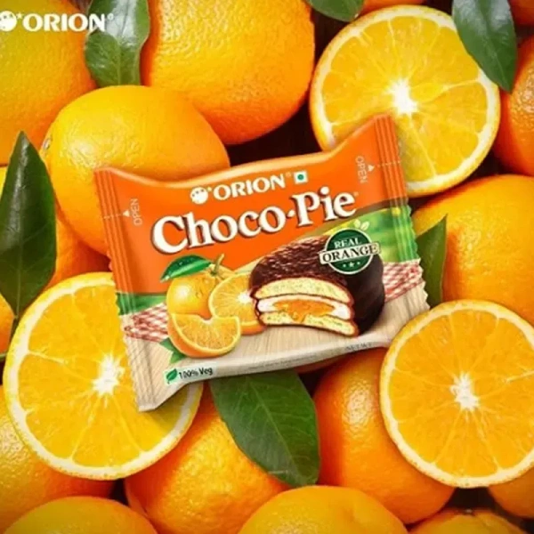 Orion Chocopie 25gm - Orange