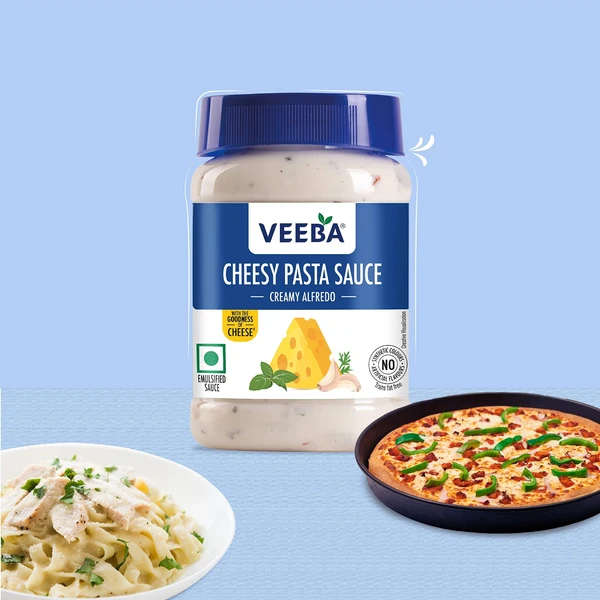 Veeba Cheesy Pasta Sauce 250g (Creamy Alfredo)