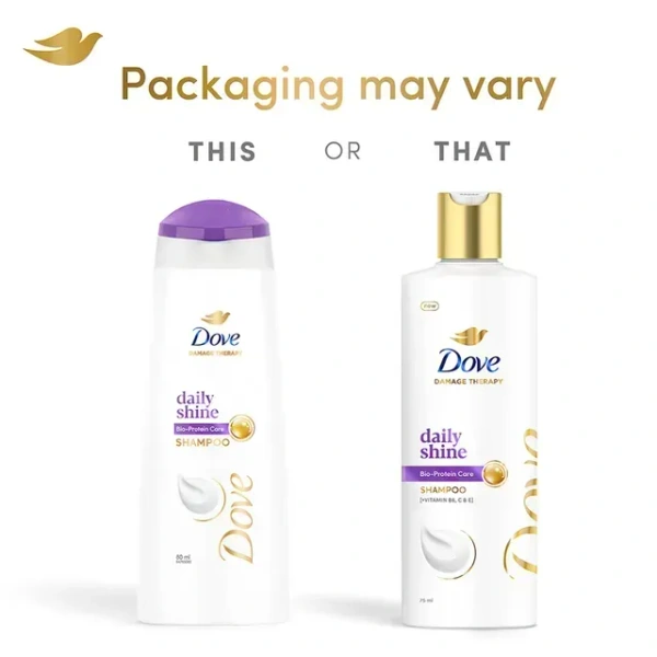 Dove Daily Shine Shampoo  - 340ml