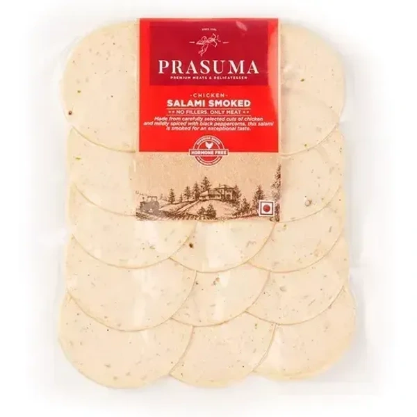 Prasuma Chicken Salami Sliced 500g