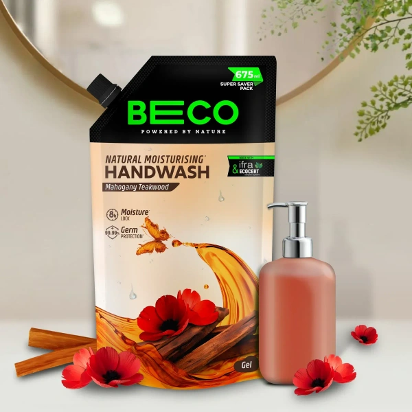 Beco Mahogany Teakwood Handwash 675ml