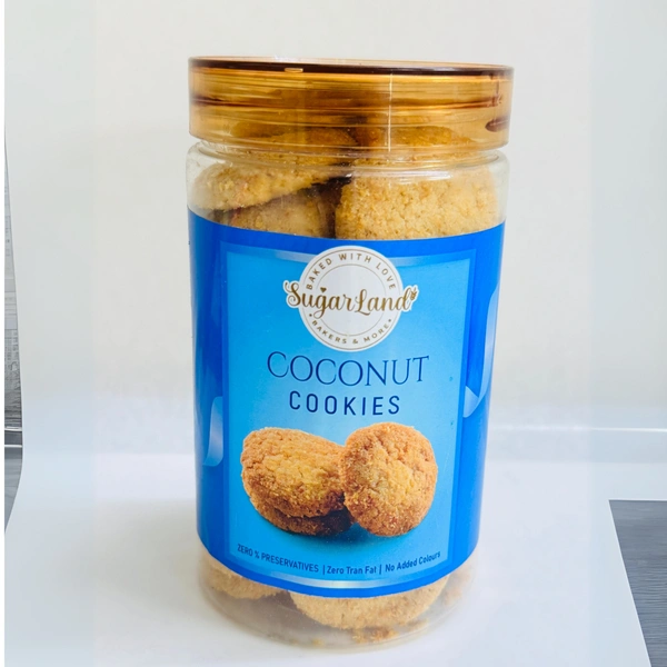 Sugarland Coconut Cookies Jar (Made with 100% Amul Butter, No Palm Oil, Zero Trans Fat)