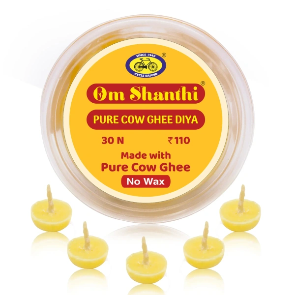 Cycle Ghee Divya Jot (30 pcs)