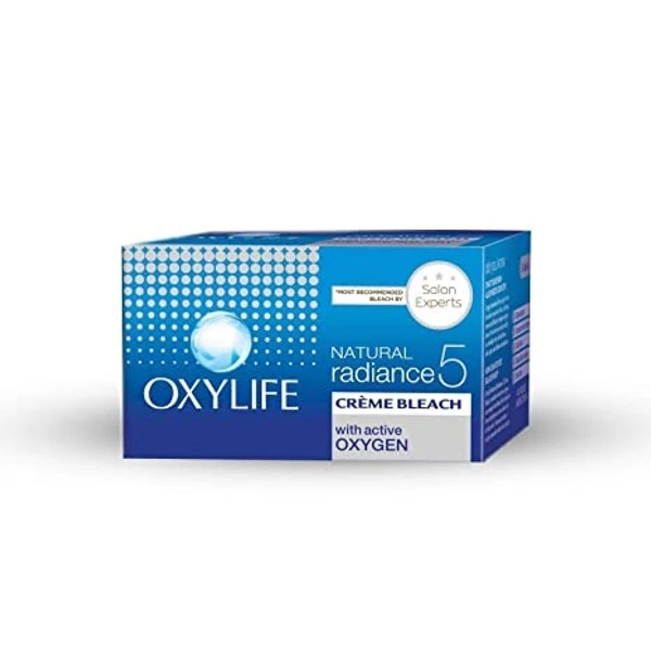 Oxylife Natural Radiance 5 Creme Bleach With Active Oxygen 9g