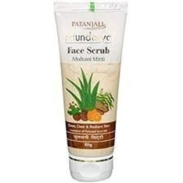 Patanjali Multani Mitti Face Scrub 100g