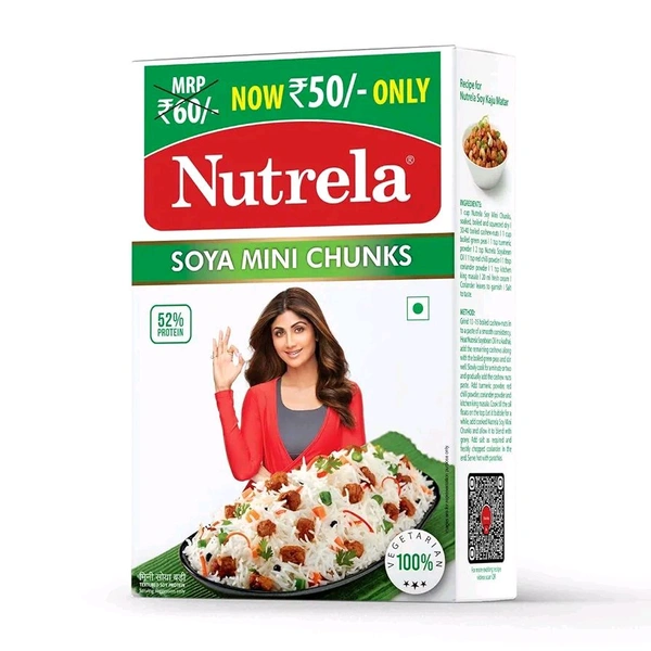 Nutrela Mini Soya Chunks 200g