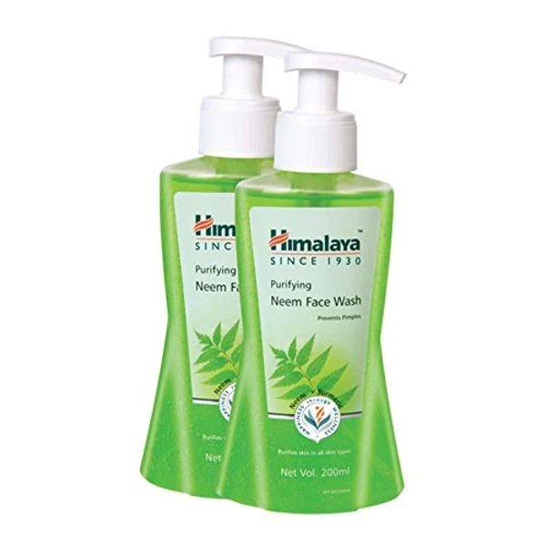 Himalaya Neem Facewash 200ml x2  (Buy 1, Get 1 Free)