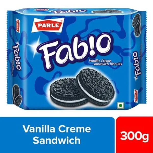 Parle Fabio Vanilla Creme Biscuit 300g