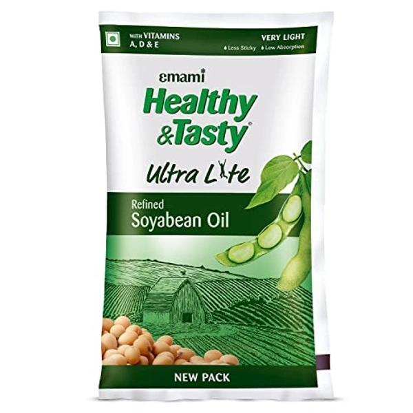 Emami Ultra Lite Soyabean Oil - 1 x 825gm Pouch