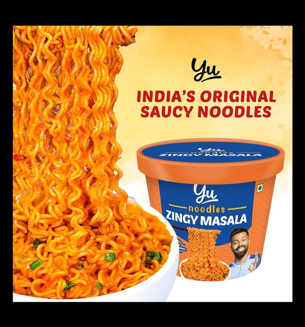 Yu Zingy Masala Cup Noodles 80gm
