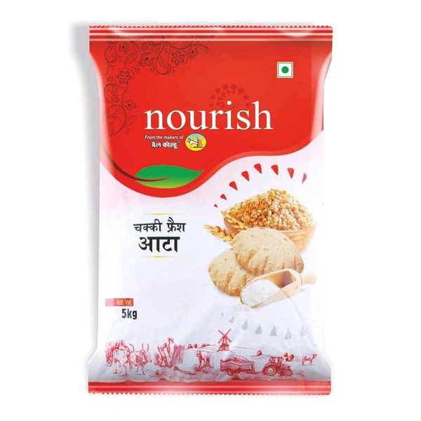 Nourish Chakki Fresh Atta 5kg