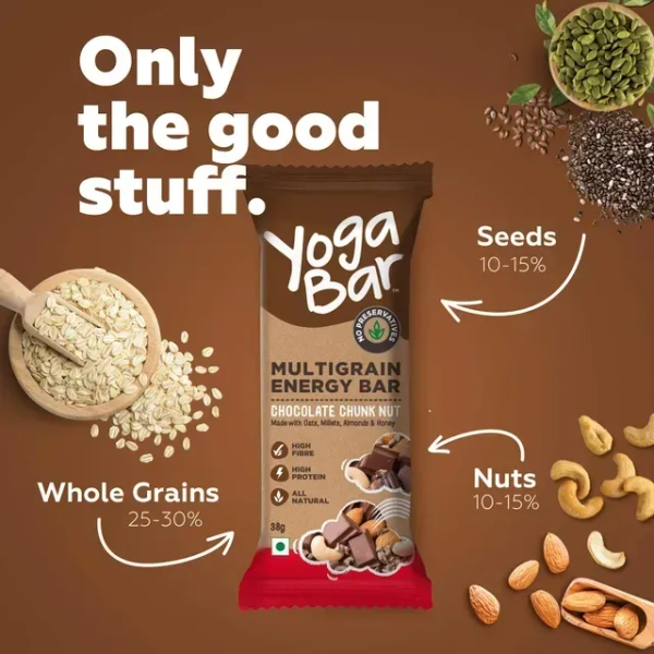 Yoga Bar Multigrain Energy Bar 38g (20pc BOX) 