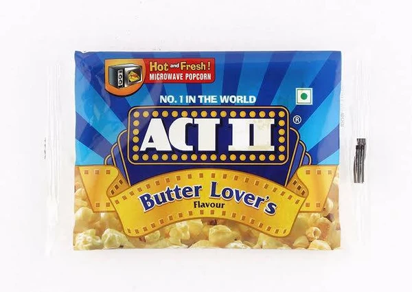 Act II Butter Lover Microwave 33g