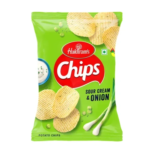 Haldirams Chips Sour Cream & Onion 85g
