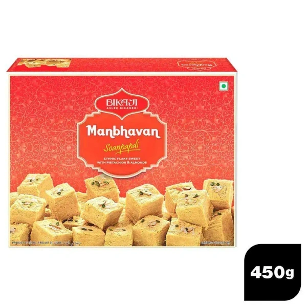 Bikaji Soan Papdi Manbhavan 450g