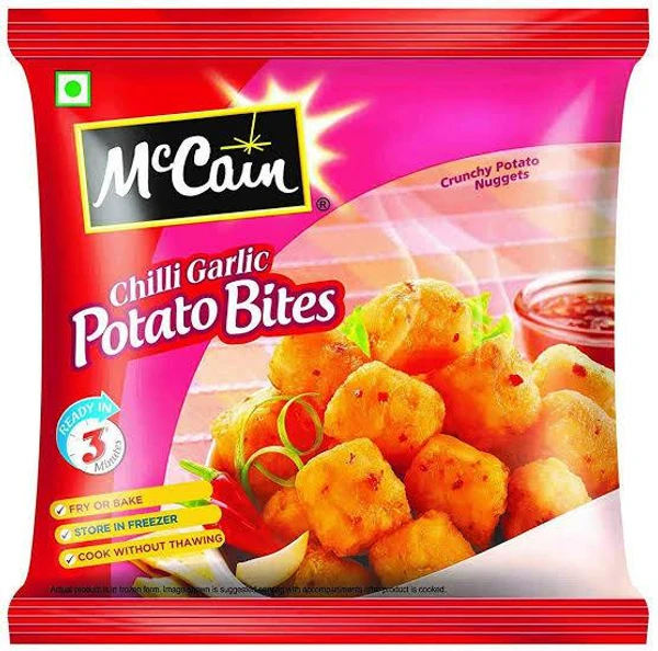 Mccains Chilli Garlic Potato Bites 504g