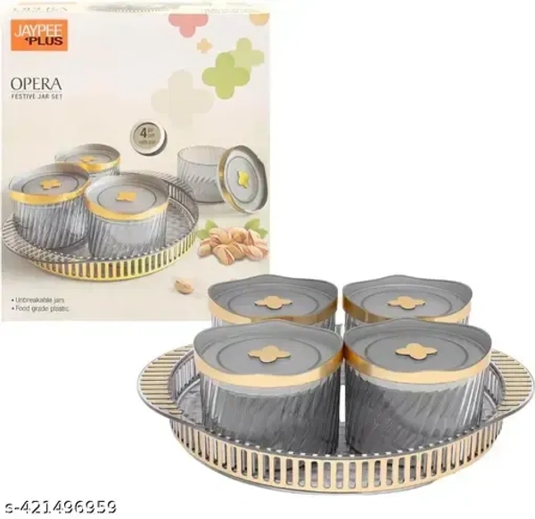 Jaypee Opera Festive 4pc Jar Set