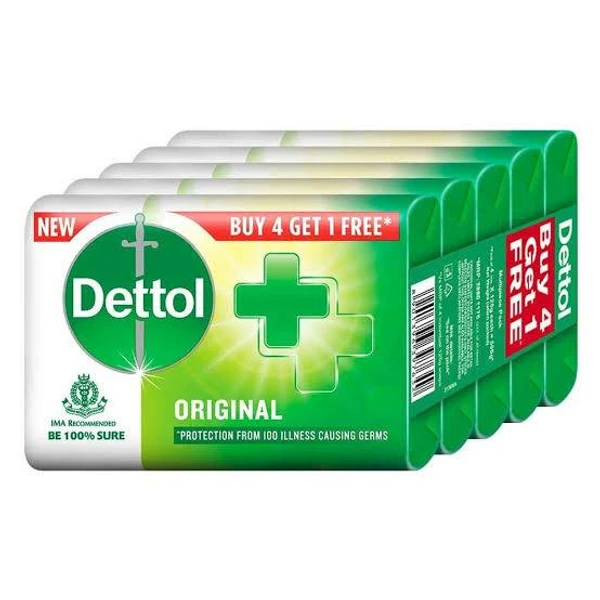 Dettol Original Soap 5x100gm