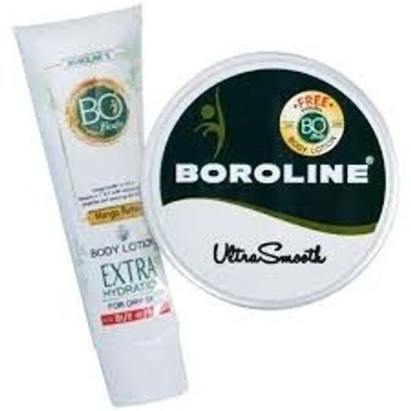 Boroline Ultra Smooth 40g + Body Lotion FREE