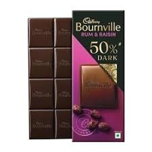 Bournville Rum & Raisin 50% Dark 
